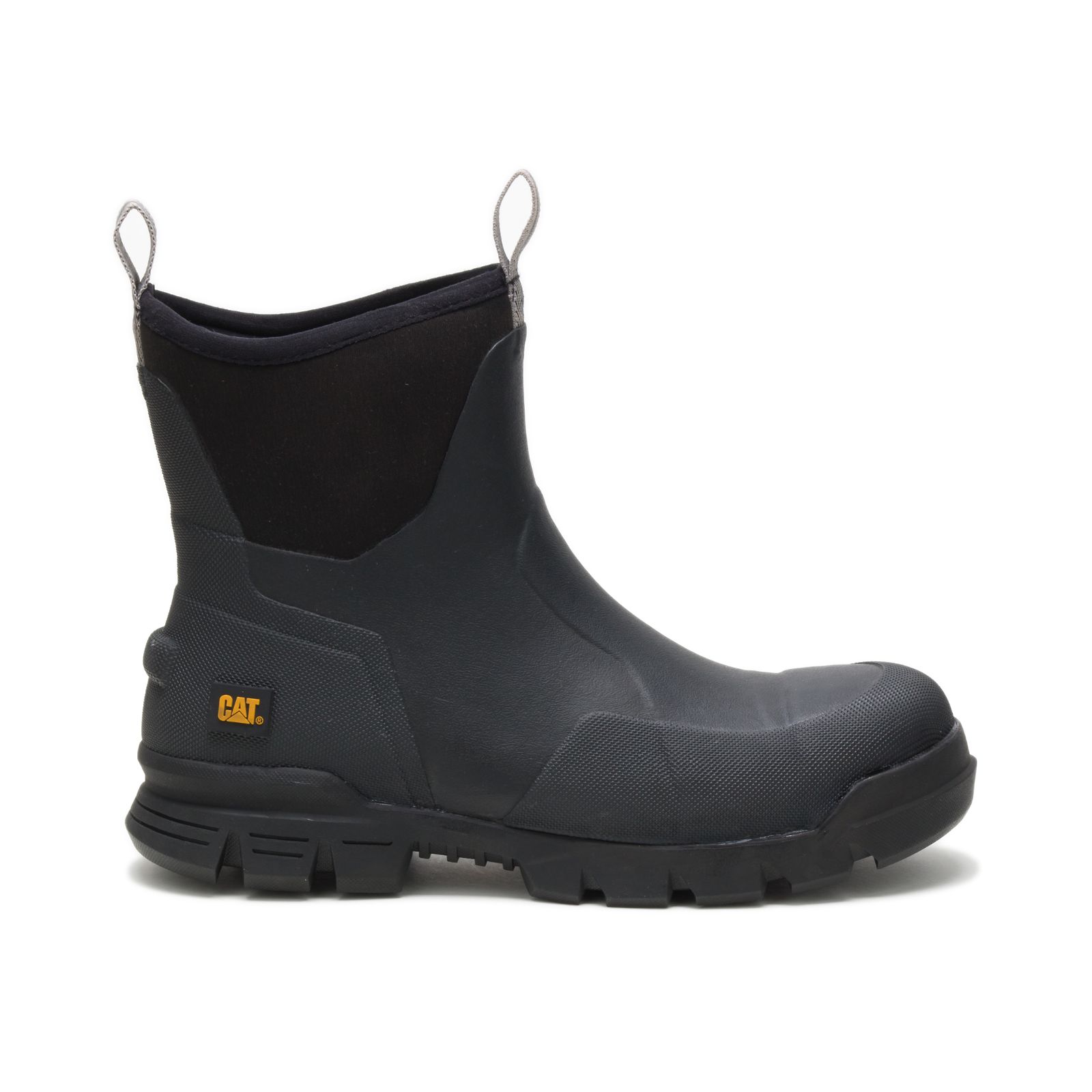 Caterpillar Men's Stormers 6" Rubber Boots Black CAT-34168